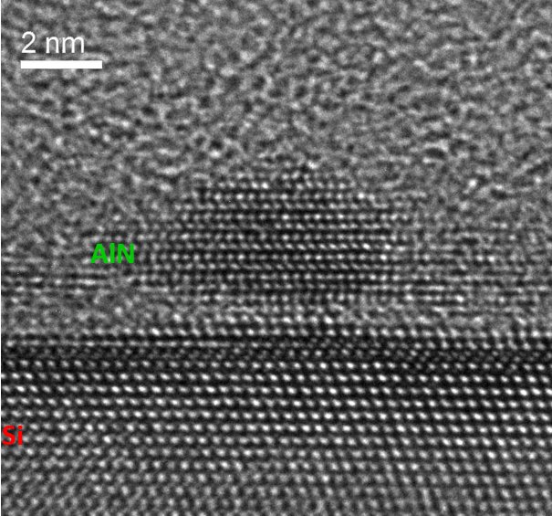Images and graphics showing transistors
manufactured on a HEMT structure