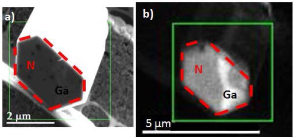 Image Meb det cathodoluminescence de microfils GaN