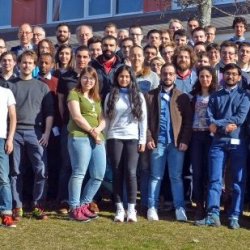 Photo de groupe Ganex Winter School 2017