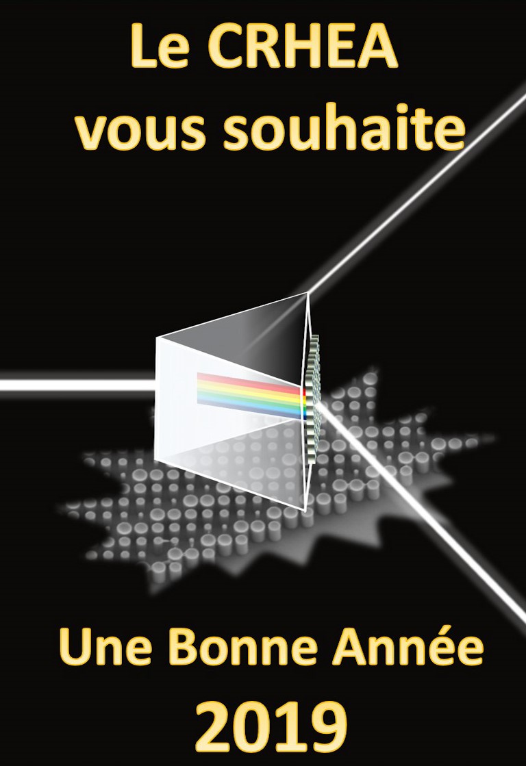 Carte de voeux Crhea 2019
