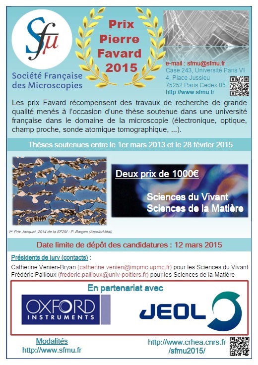 Affiche Favard 2015